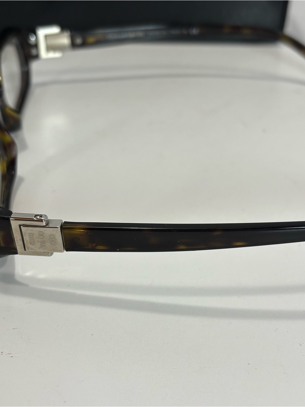 TIFFANY & CO EYEGLASSES TF2005 8015 48-16-130 BROWN TORTOISE SHELL VTG W/BOX - Picture 6 of 12